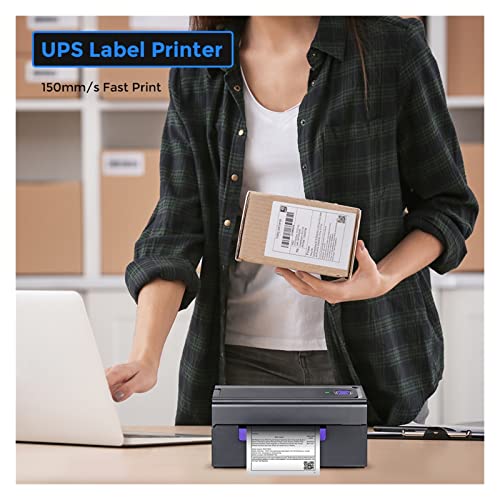 Image of Thermal Sticker Label Printer USB 4 Inch Airwaybill Barcode Printer Shipping Label Windows Mac