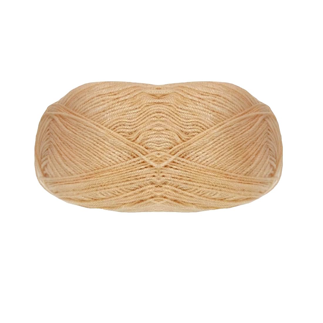 JYC CREATIVE Acrylic Yarn (100g - 365m), 3mm Thickness, Brown, 3 in Package, Ideal for Knitting Crocheting, and Crafting - Image 3