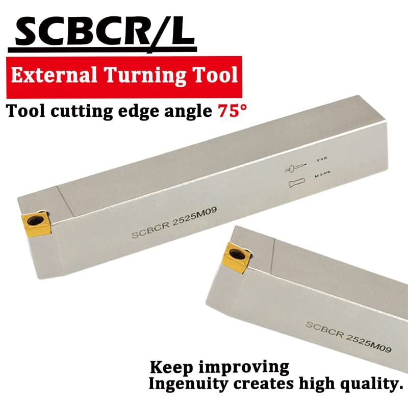 Portaherramientas CNC SCBCR2525M12 para torno CNC miniatura 2