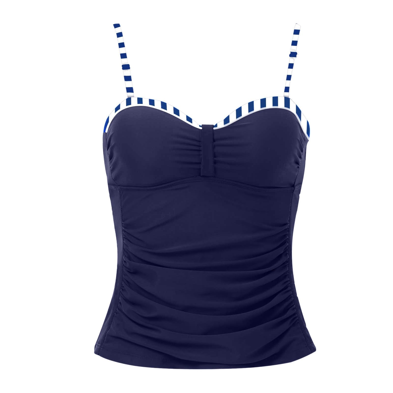 Costume da Bagno Sexy Donna Tinta Unita con Gonna a Rete, Due Pezzi