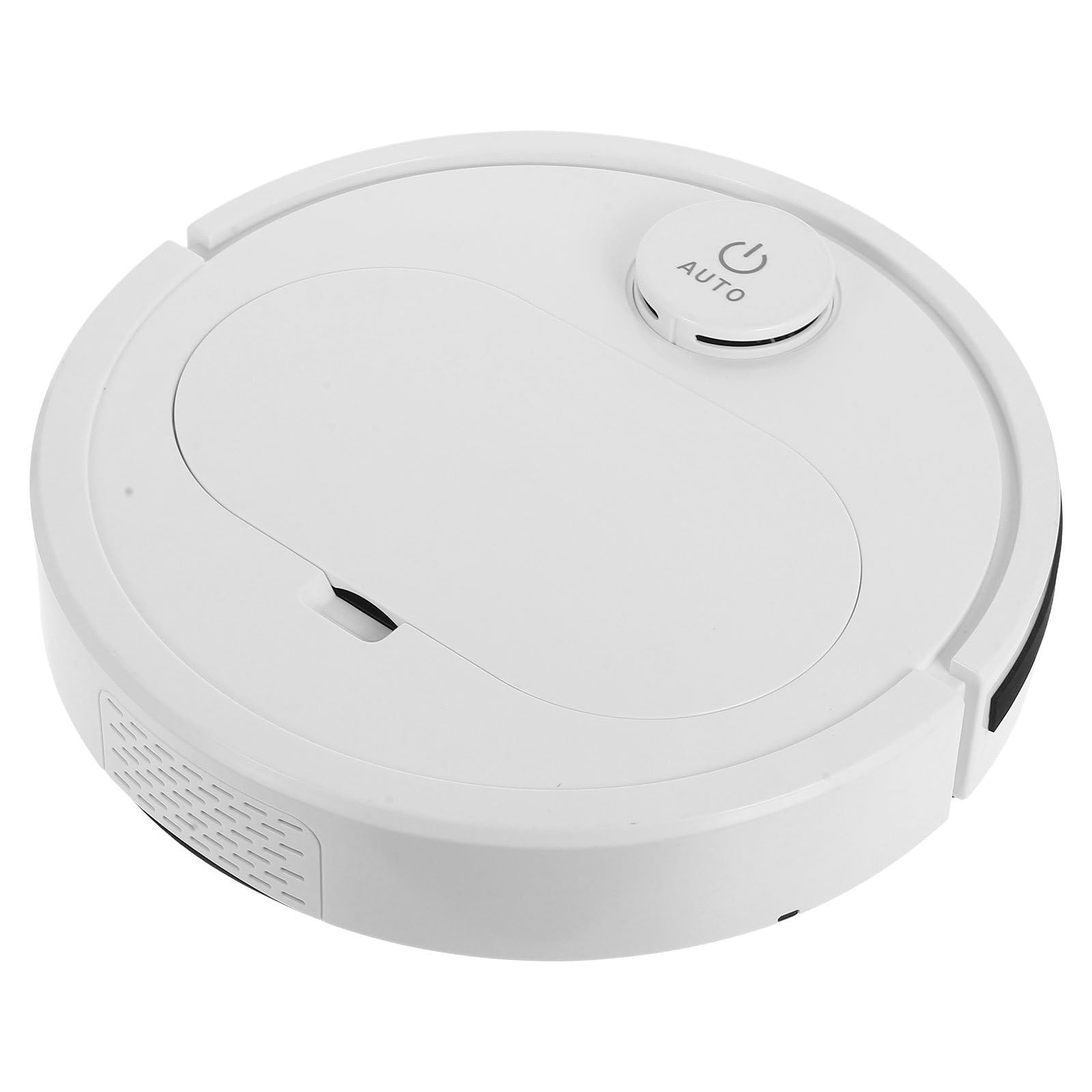 Operitacx Robot Batteria 3000mah Bianco Aspirapolvere Intelligente Potente e Pulizia Pavimenti in Plastica per Pavimenti in Legno e Marmo