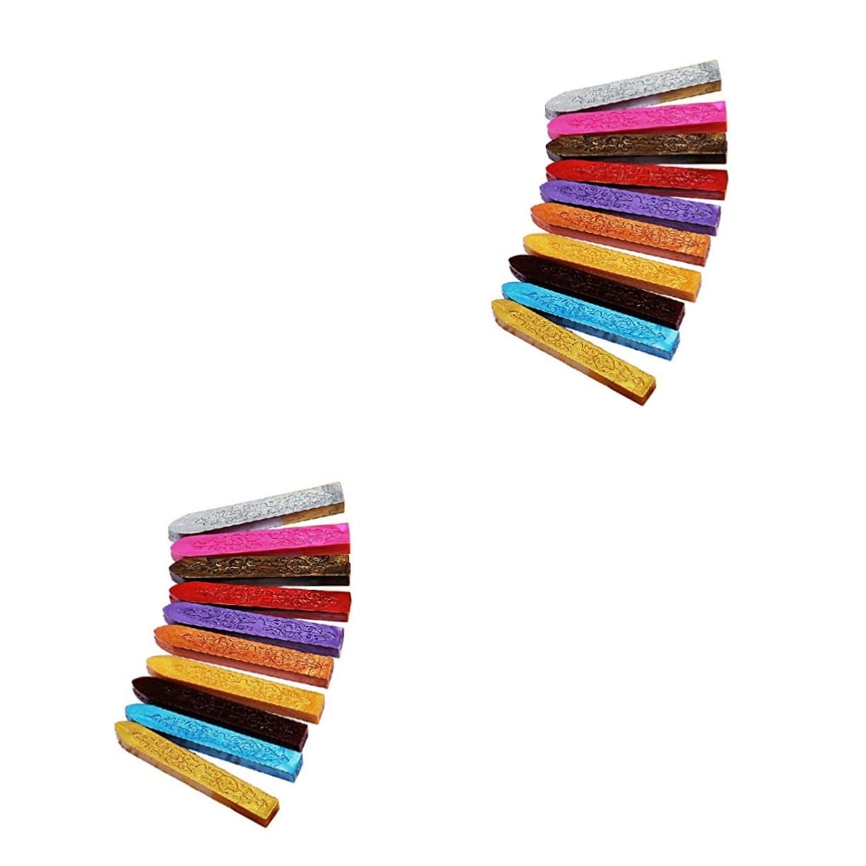 NUOBESTY 2pièces Bâtonnets De Cire à Cacheter pour De Scellement Vintage Et Rétro