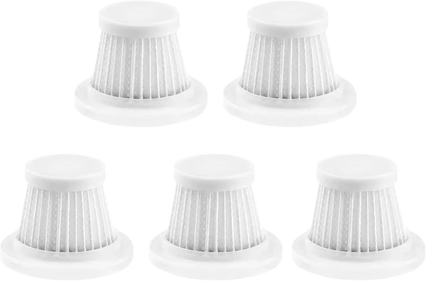 5/10pcs Washable Replacement HEPA Filter Vacuum Cleaner Filter Portable Filter Element Handheld Vacuum Cleaner Accessories(5PCS)