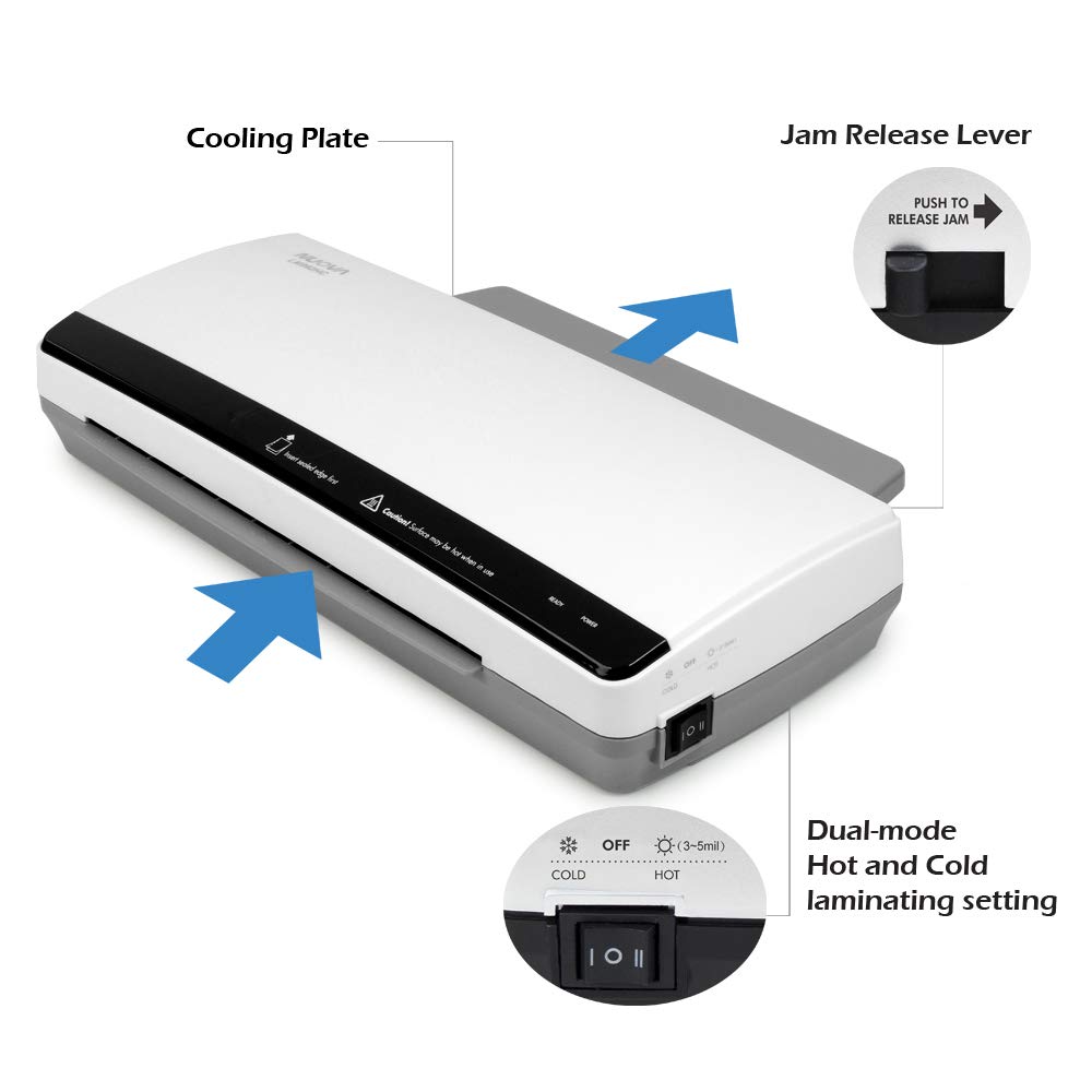 Amazon.com : Nuova LM992HC Dual Mode Thermal & Cold Laminator, 9