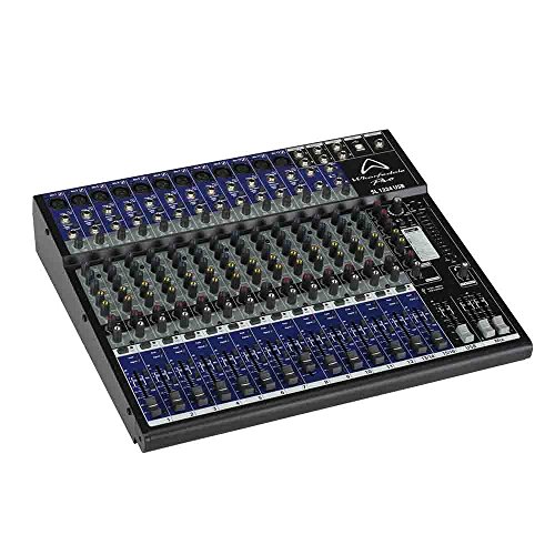  Wharfedale Pro Sl 1224 USB Mixer audio professionale a 16 canali per Studio, Live, Karaoke, ecc.