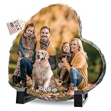ALBK Personalized Picture Frame with Photo & Text, Custom...