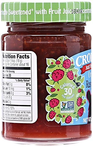 Crofter's Organic Raspberry Fruit Spread, 10 Oz Jar #TOP2