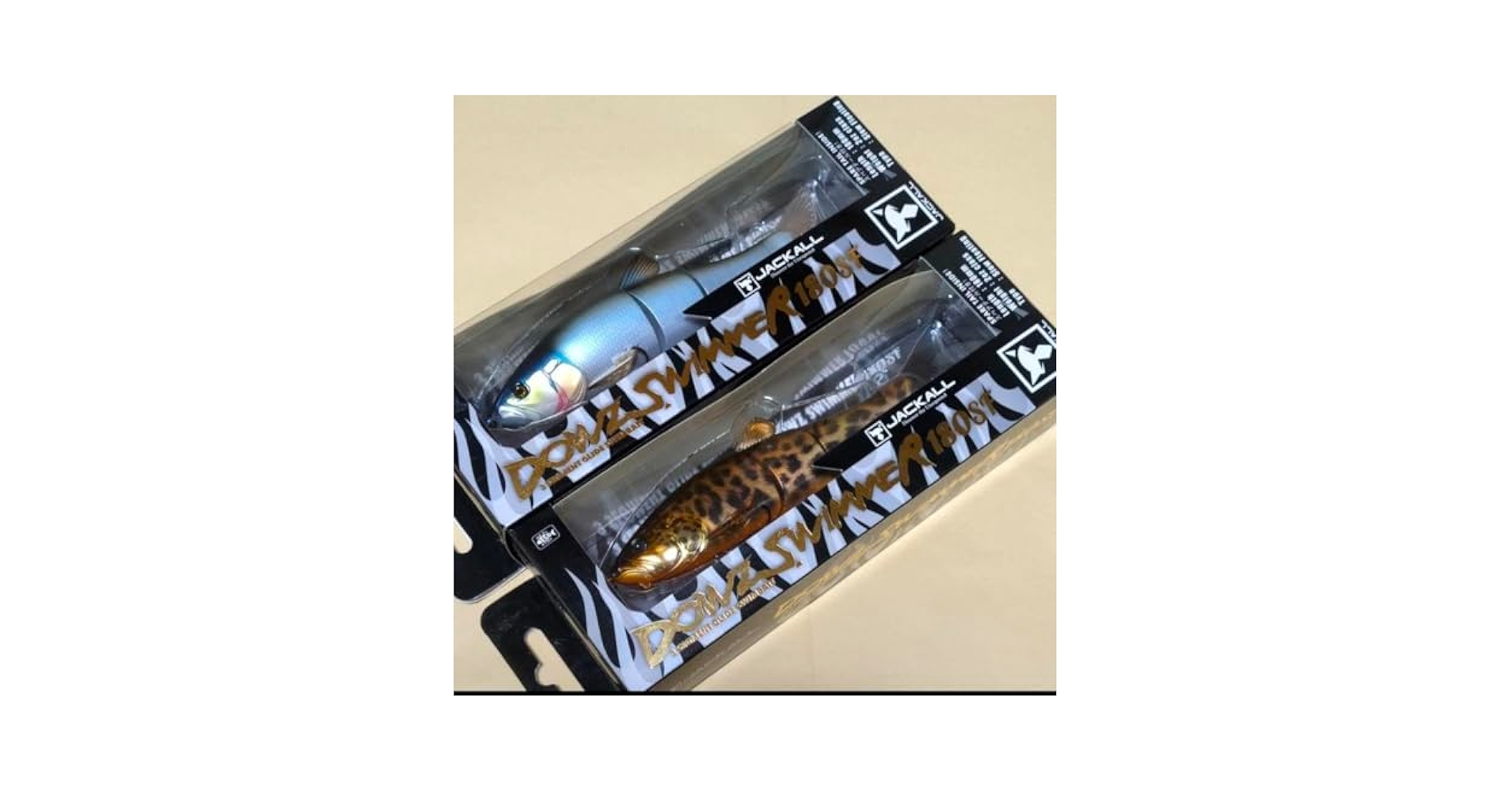 JACKALL - 【新品未開封】JACKALL DOWZSWIMMER 180SF 限定 ヒョウ柄 Amazon.com: Dow's Swimmer 180SF Limited Color Set of 2