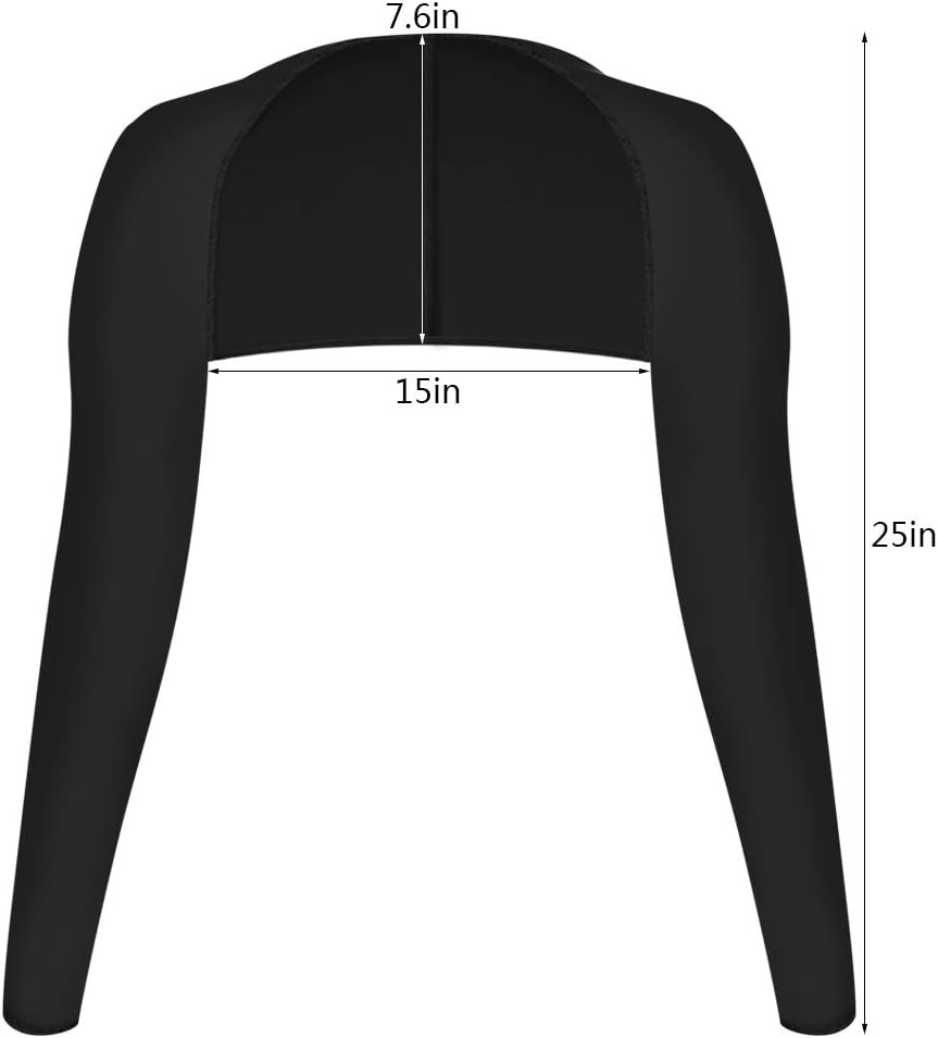 Yookat 4 Pieces Cooling Shawl Golf Cooling Shawl Arm Sleeve Sun Protection Golf Shrug for Women Men Outdoor Sports - Image 2