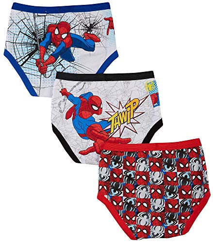 Spider-Man Little Boys' "Spider Justice" 3-Pack Briefs - red/multi, 42