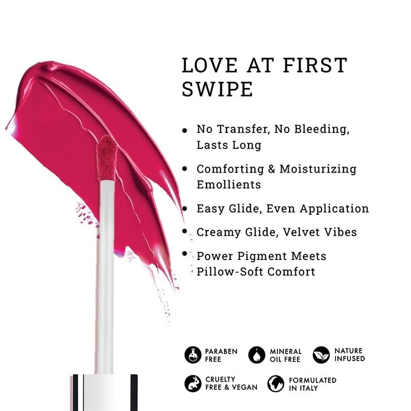 Image of Zero Gravity Lip Creme, One Swipe Full Coverage, Wing Woman 3.5g | Marula Oil & Hyaluronic Acid, Moisturizing Silky Matte, Long-Wear & Transfer-Proof, Non-Dry