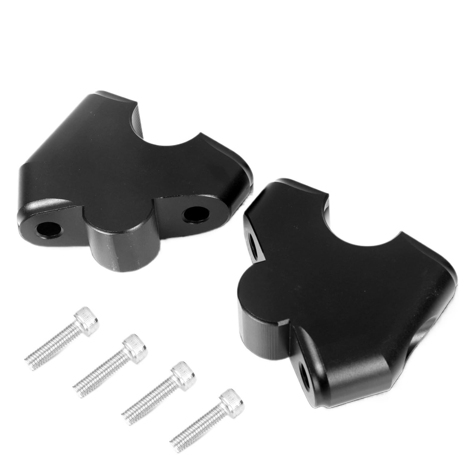 KWEZ Fit For BENDA FOX300 BD300 Handlebar Riser Mount Motorcycle Handle Clamp Risers Adapter Heightening Clamp