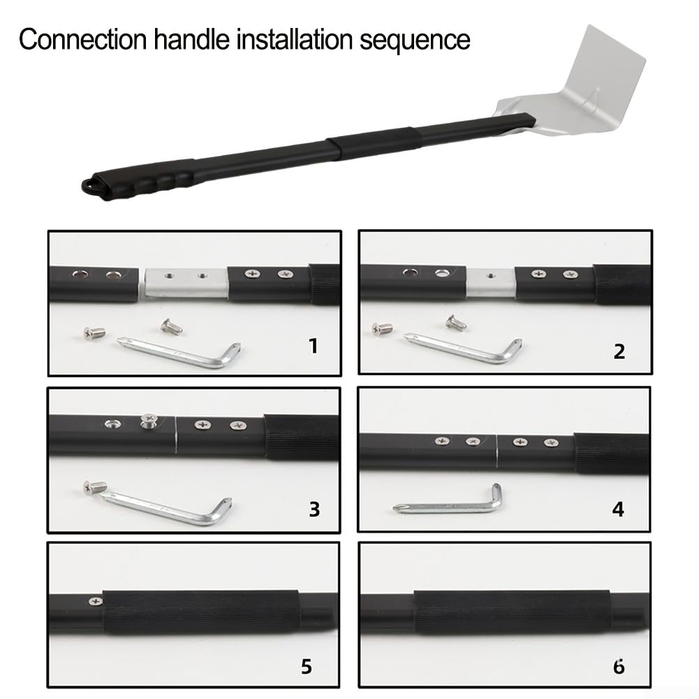 Râteau à charbon de bois pour barbecue, tisonnier, four à pizza, râteau à cendres en acier inoxydable, outils de jardin, outils de nettoyage de gril, accessoires