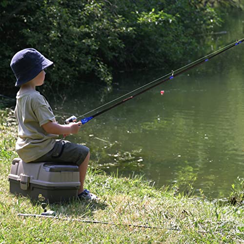 Fertilundant Fishing Rods - 2 Piece Spinning Rod Durable 24 Ton Carbon Fiber Graphite Fishing Pole, Oxide Ring Stainless Steel Guides, Comfortable Eva Handle (5.9Ft) #TOP4