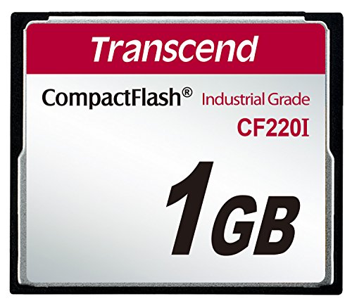 Transcend 1GB CF memoria flash CompactFlash da 1 GB (1 GB, CompactFlash, 40 MB/s, nero)