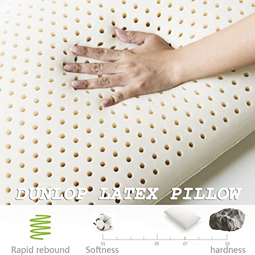Almohada Látex Natural Ajustable Tamaño Queen miniatura 5