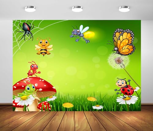 Fond Tissu 3x2m Petits Insectes de qualité supérieure aux finitions soignées - 3