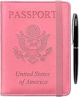 Algopix Similar Product 1 - HERRIAT Passport Holder Cover Case RFID
