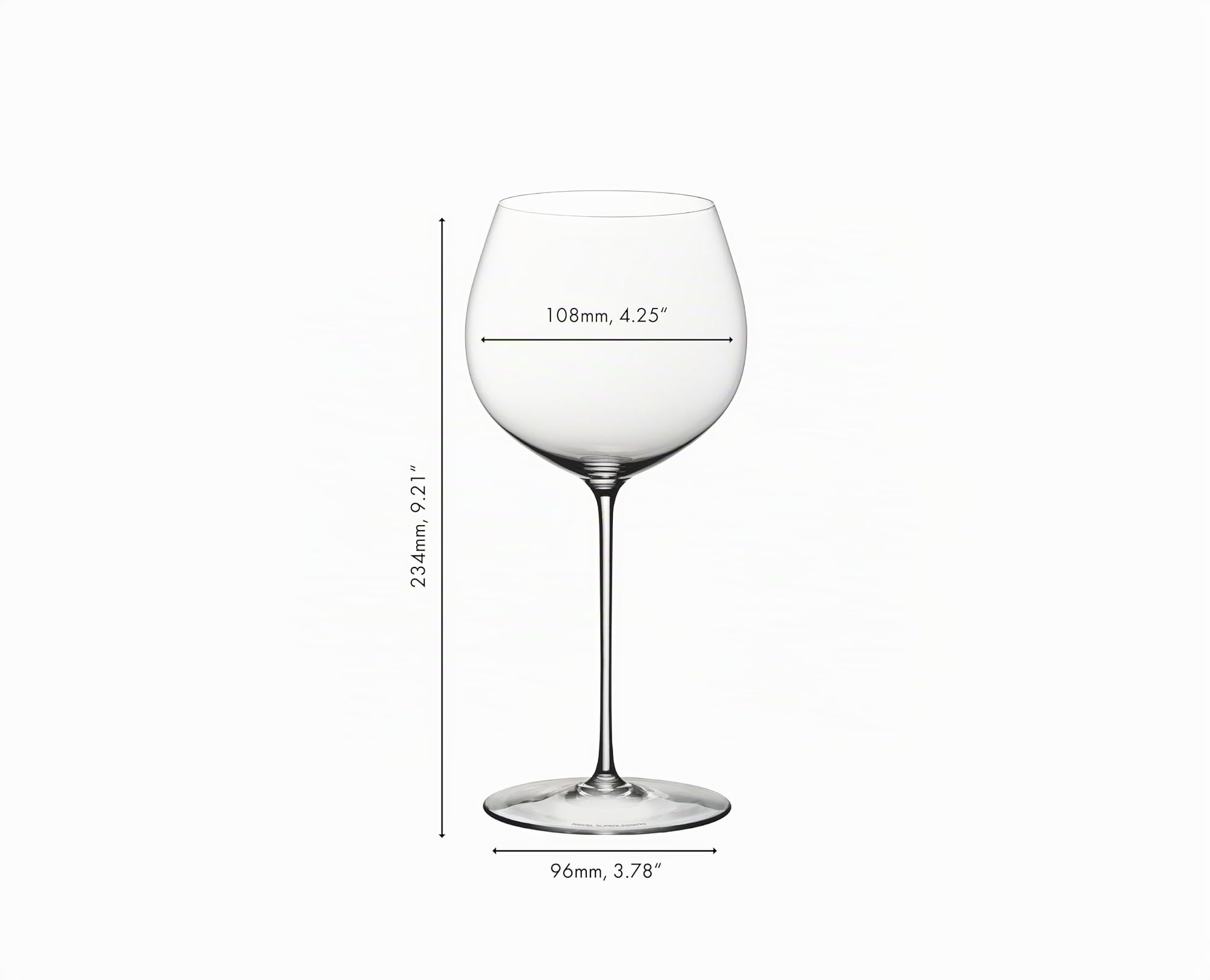 RIEDEL Superleggero Chardonnay 6425/97 - Bicchiere da vino, in cristallo, lavabile in lavastoviglie