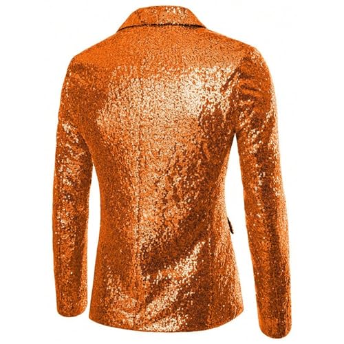 Mens Sequins Blazer Sparkly Dress Suit Jacket Cocktails Shiny Metallic Disco Dance Party Tuxedo Homecoming2