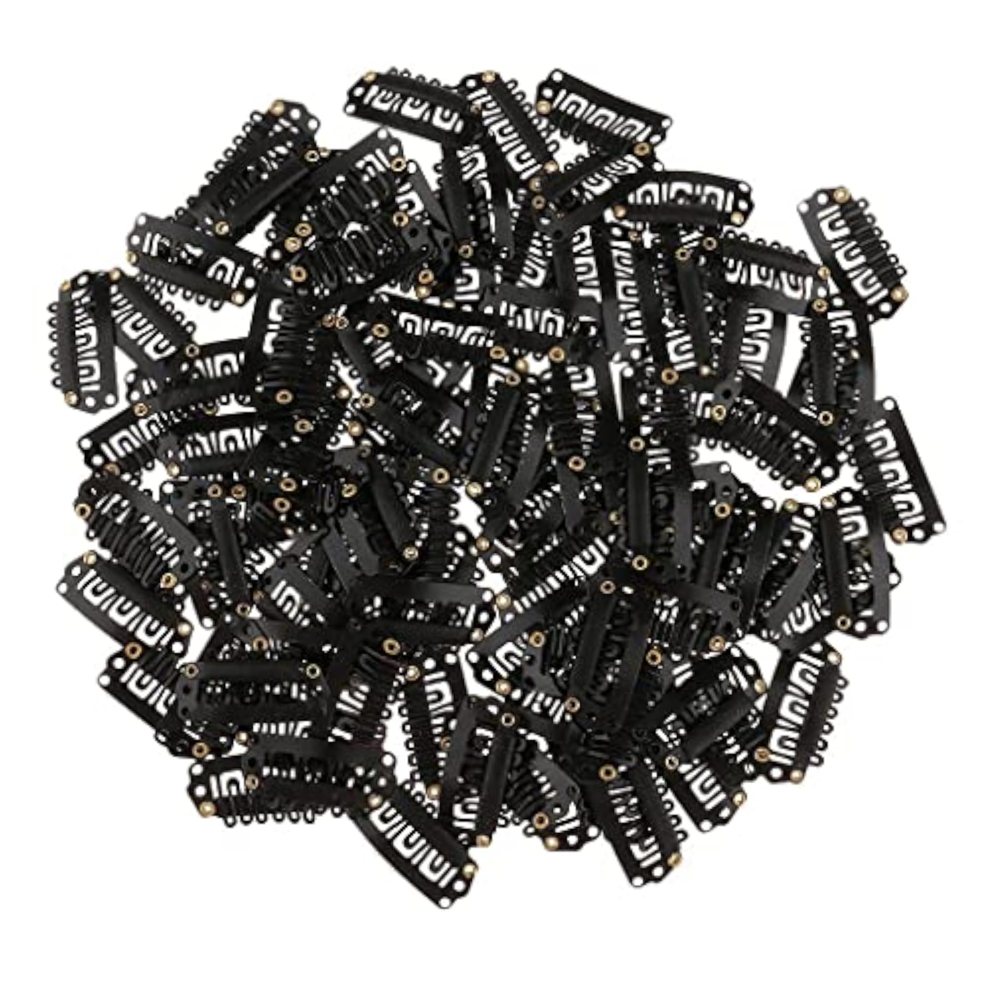 300pcs Metal Snap Clips for Hair Extensions