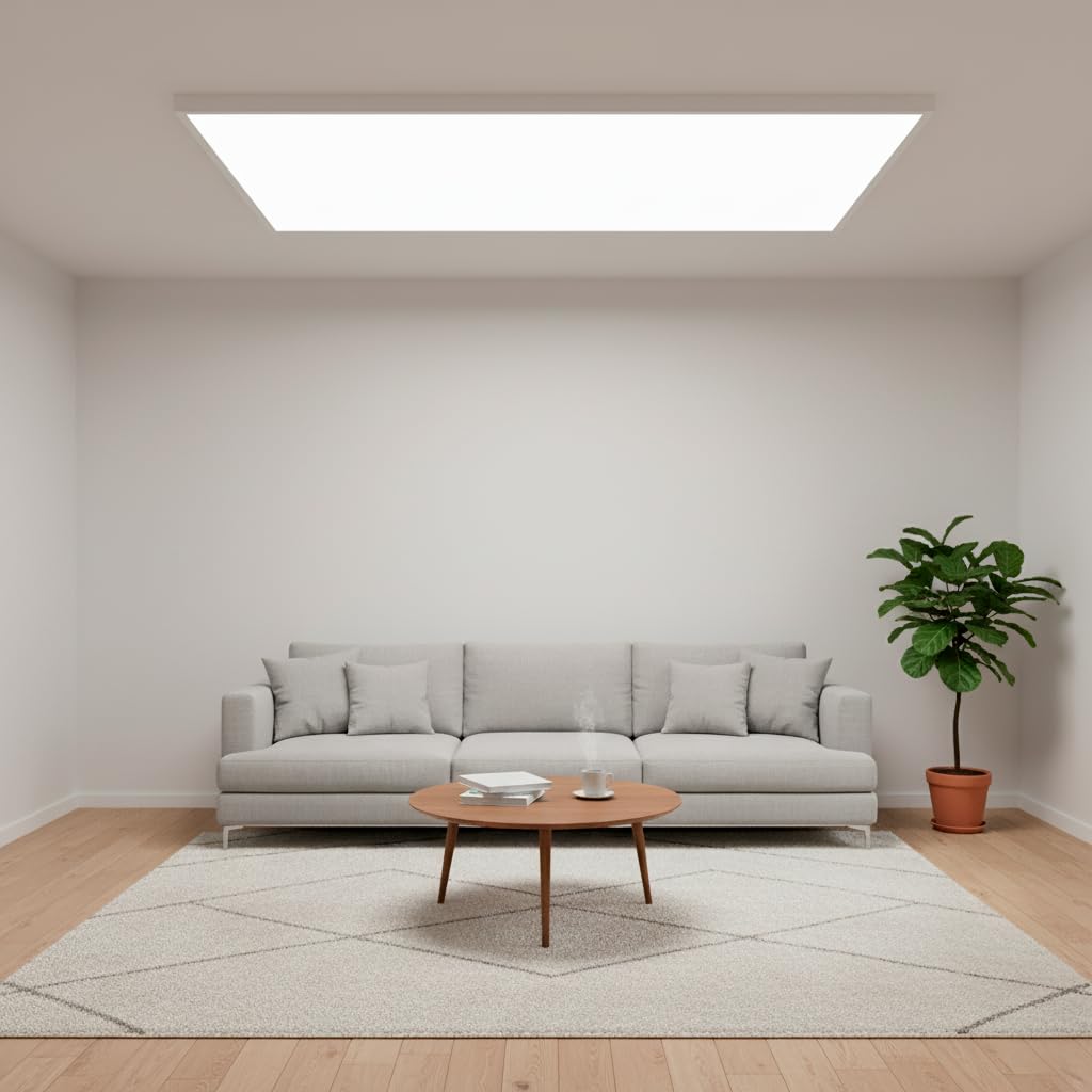 LED ATOMANT Deckenlampe LED Aufputz 120x60cm 96W CCT 3000-6500K 11500lm