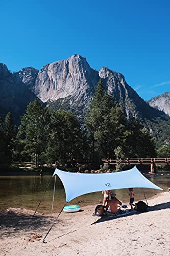 Image of Neso Sidelines Grande Sports Tent - Lightweight and Portable Sun Shelter and Shade Tent for Outdoor Activities - Patented Reinforced Corners - UPF 50+ Sun Protection - 7ft Tall, 11 x 4.5 ft