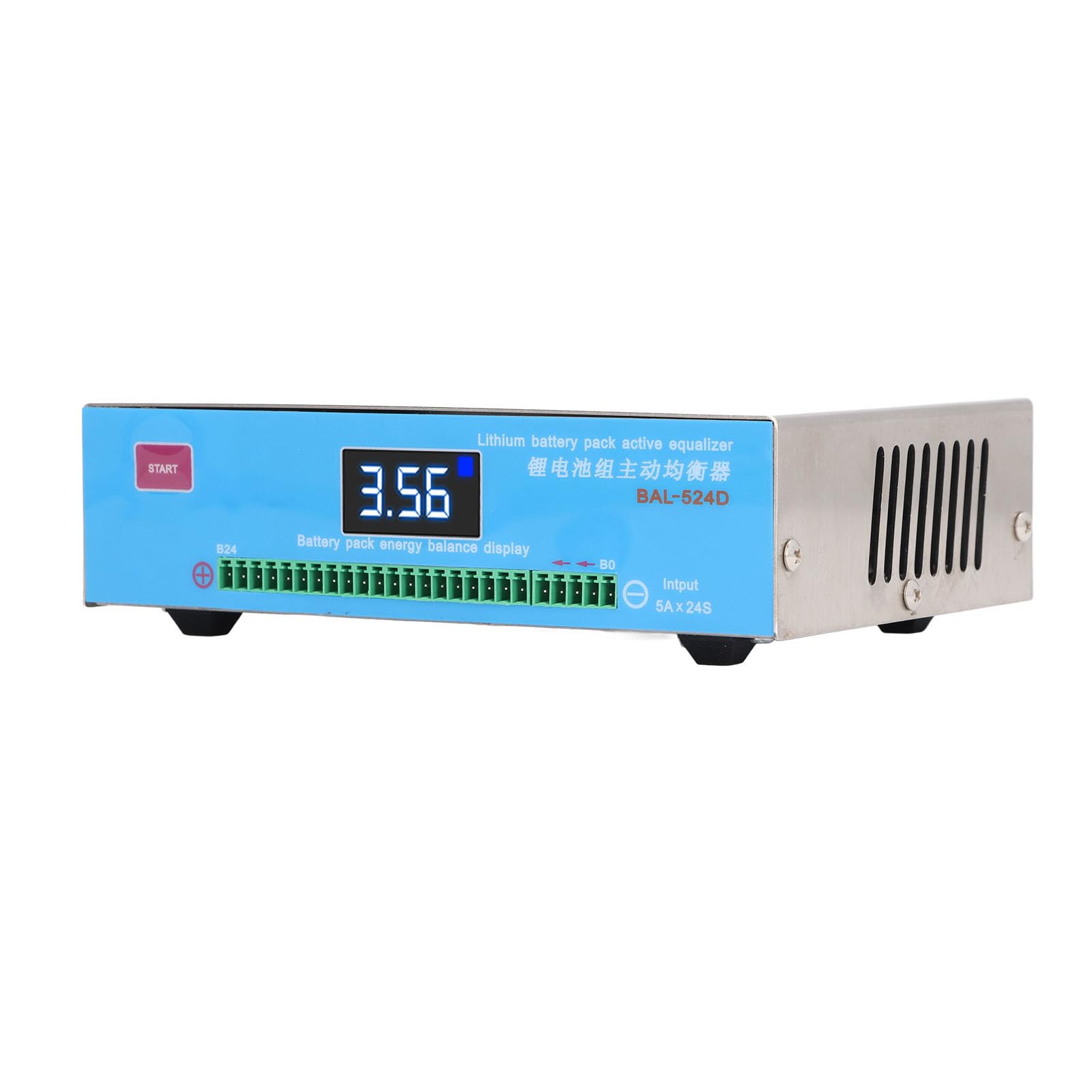 Pacco Batterie al Litio Equalizzatore Attivo 4-24 Corde 5A con Display LED e Gestione per Prestazioni e Prestazioni Migliorate