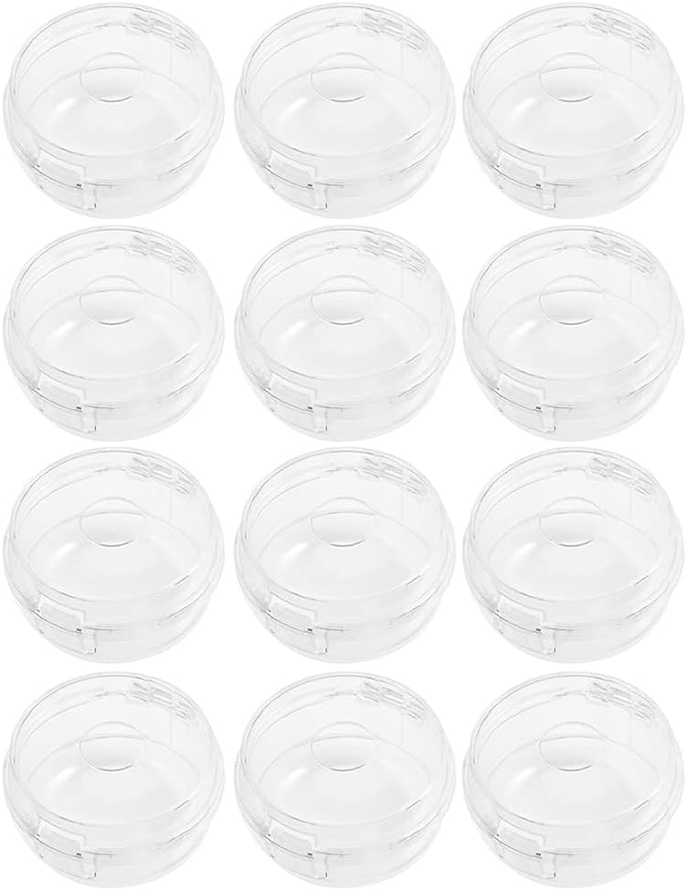Uonlytech 12pcs Gas Stove Knob Covers Boy Girl Safety Guard Protectors for Oven Easy Installation Prevents Accidental Gas Activation