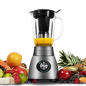 Cecotec Staafmixer Power Black Titanium 1800, capaciteit 2,1 l, 1800 W, lemmet met 6 messen van zwart titanium, filter…