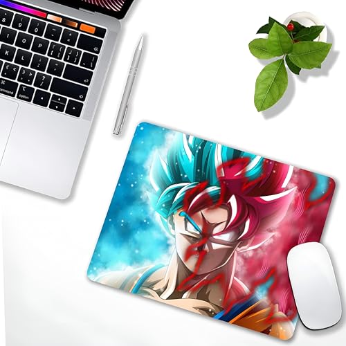 Image of MS ART & CRAFT Anime Gaming Mouse Pad, Dragon Ball Super Design, Dual-Color Theme Best for Computer, PC, Laptop (Model 1)