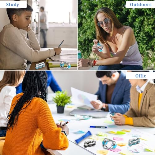 12 Stück Anti Stress Spielzeug, Fidget Toys Set for Adults - ADHD Toy, Anti-Stress Gadget, Relaxation and Fun for Children and Adults, Skills Set Stress Adults, Anti-Stress Toy, Anti Angst Geschenke