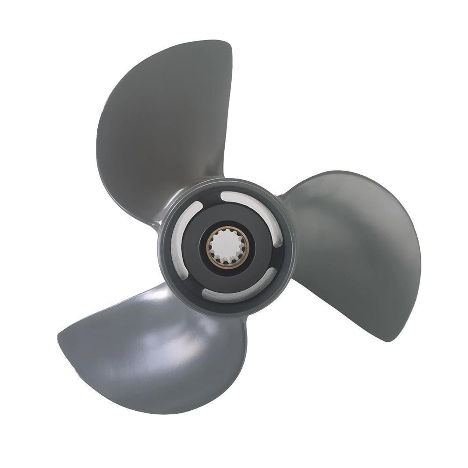 Elica in Lega di Alluminio semisolida estrusa Compatibile con 35-60HP Kit Elica Fuoribordo
