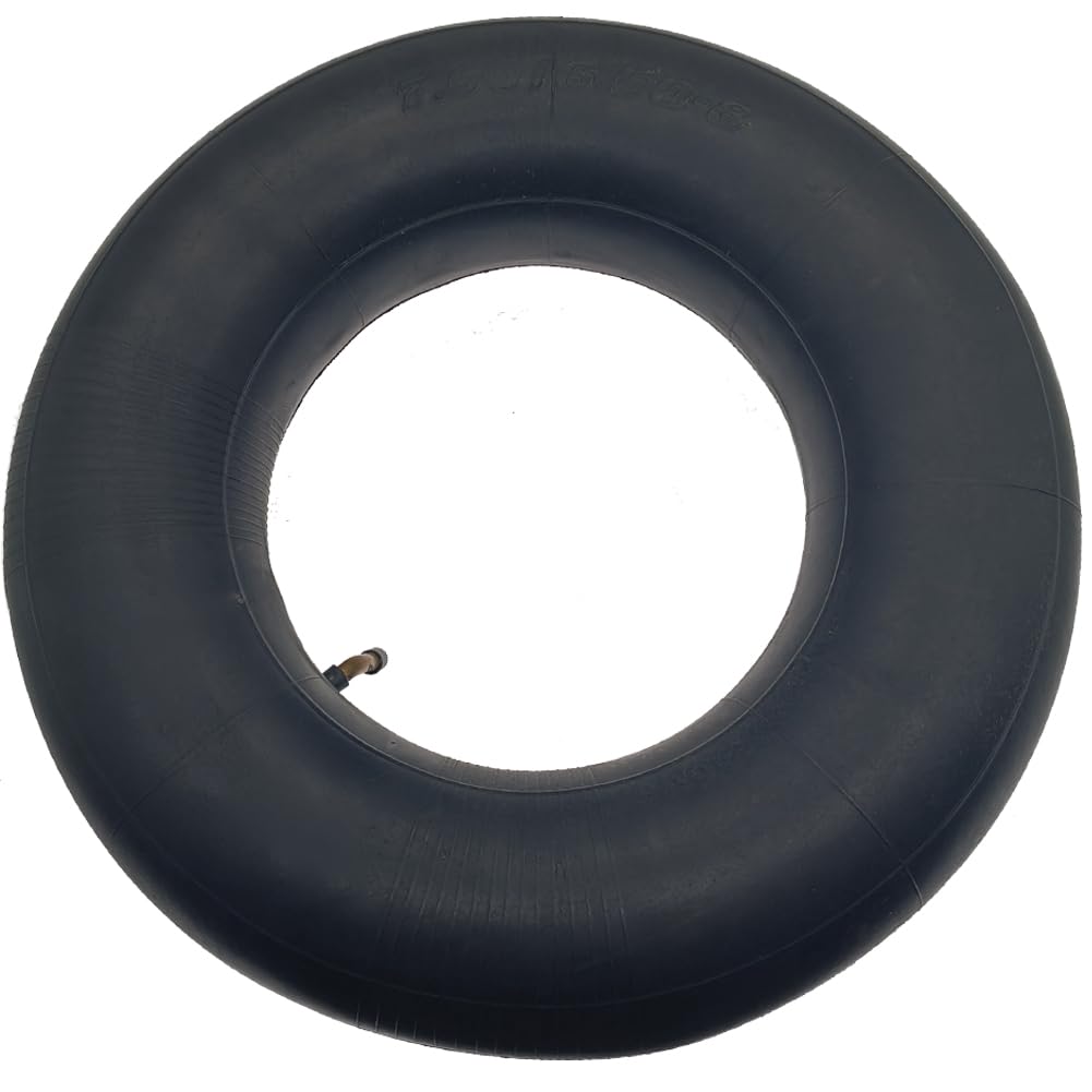 2 camere d'aria 16 x 6.50-8/7.50-8 con valvola ad angolo TR87, stelo della valvola di ricambio per Go Cart, ATV, trattori, tosaerba, carriole