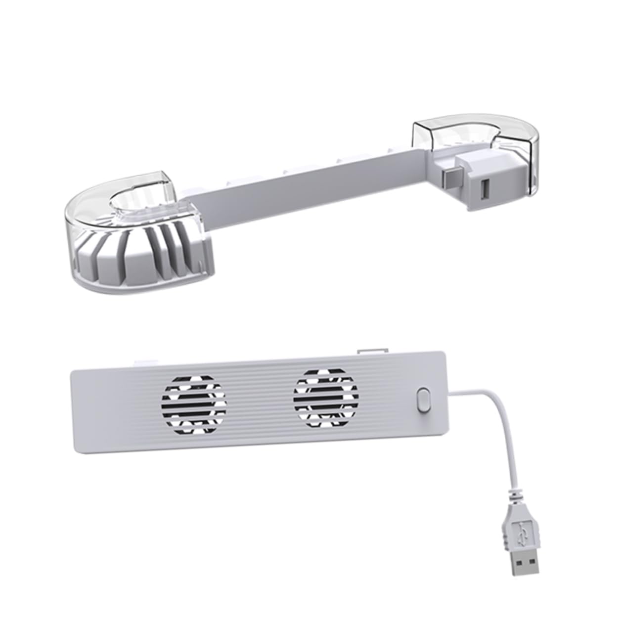 Luxshiny 1 set Dock per Switch Oled con Raffreddamento Stazione per Gamepad e Organizer per Giochi Caricatore Multifunzionale con Ventole Silenziose