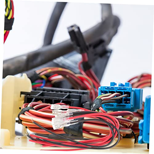 Conector de cable de horquilla SOLUSTRE con fundas aislantes para cableado de audio de coche 5