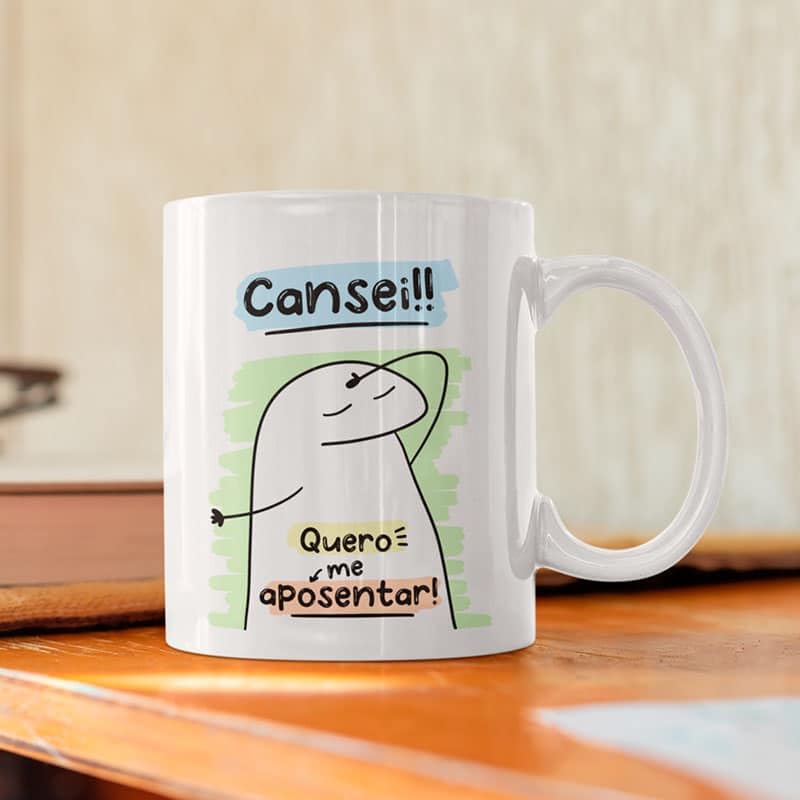 Caneca de aniversário Flork