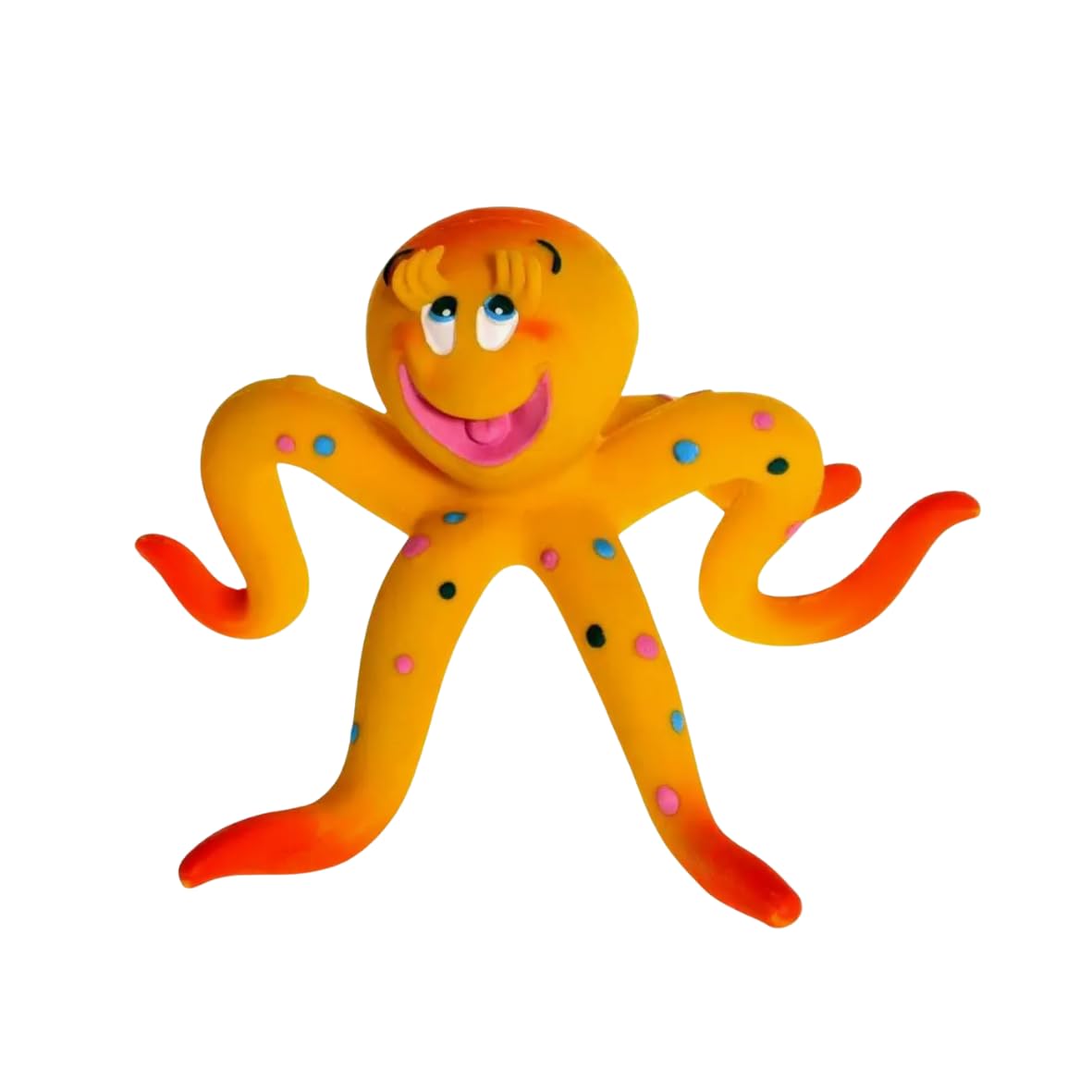 OVO Egg Toy - Ollie Octopus Rubber Dog Toy for Puppies & Dogs