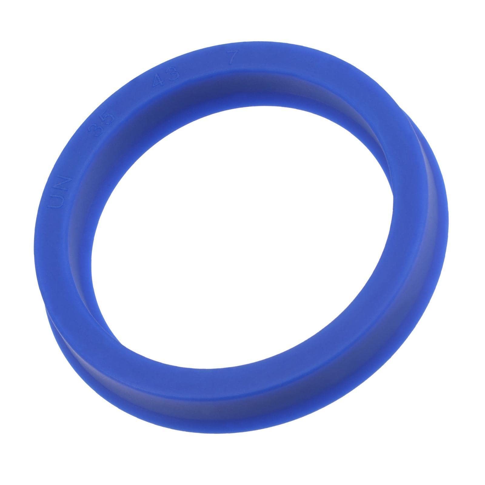 Tool parts UN Radial Shaft Seal 35mm ID x 43mm OD x 7mm Width PU Oil Seal - Blue Pack Of 5