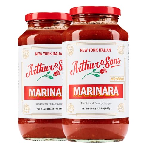Arthur & Sons Arthur And Sons Marinara Sauce - Authentic Italian Recipe, Premium Quality, All-Natural Ingredients, No Added Sugar, Non-Gmo, Gluten-Free cover