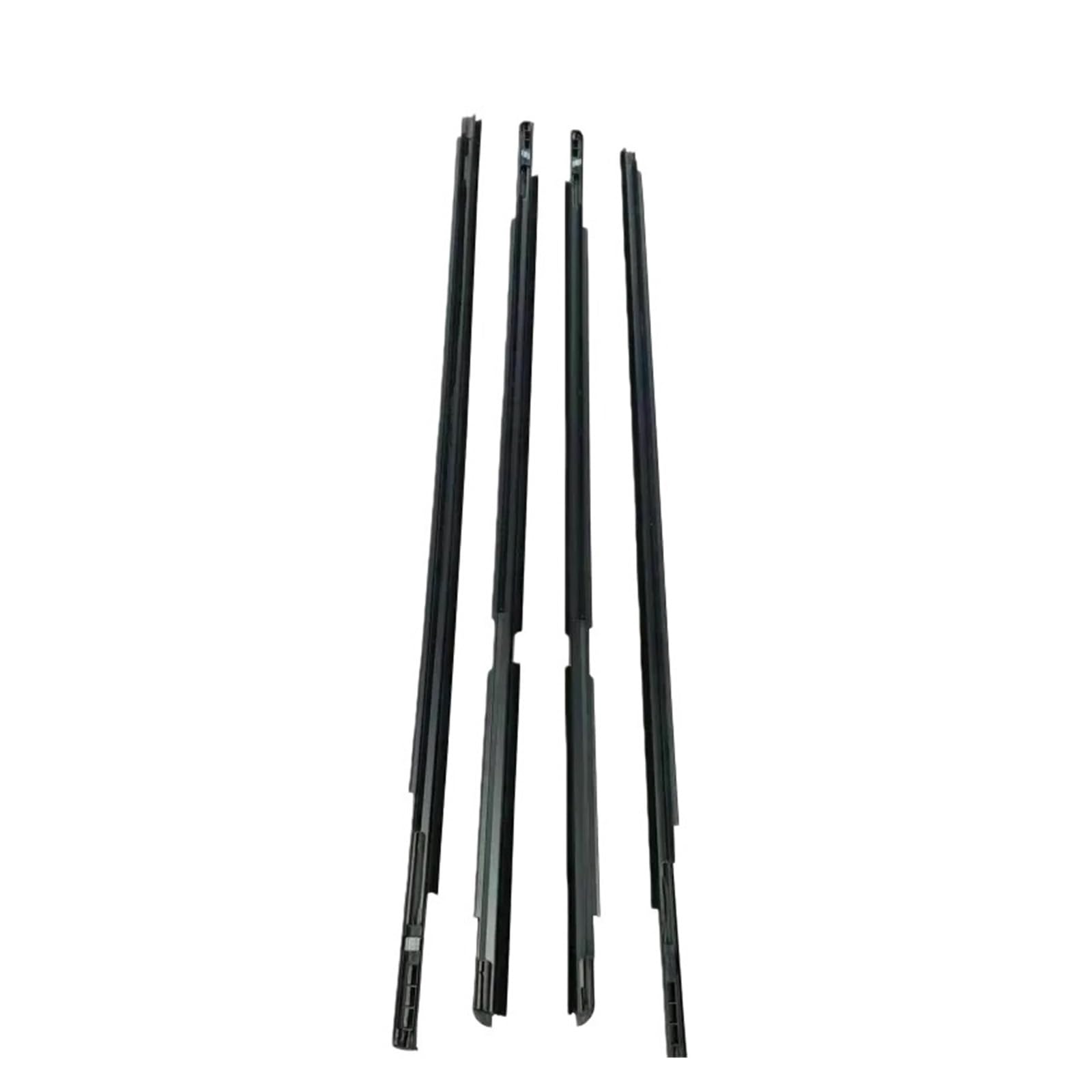Watjcse One Color 4Pcs/Set Car Window Glass Weather Strip Waterproof Pressure Strip Sealing Strip Compatible With Yaris Hatchback 2006-2013