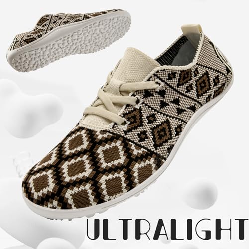 Image of Barefoot Shoes Women Tennis Gym Zero Drop Trail Minimalist Sneakers | Zero Drop 丨Minimalist丨Lightweight Material丨Breathable Mesh丨Non-Slip丨Machine Washable