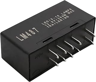 10383321 LED Flasher Relay Fix Hyperflash, Replacement for Chevy GMC and Cadillac, Replacement for Hummer 03-07 Select Models, for Turn Signal and Hazard Warning Flash, Compatible with GMT800 Platform