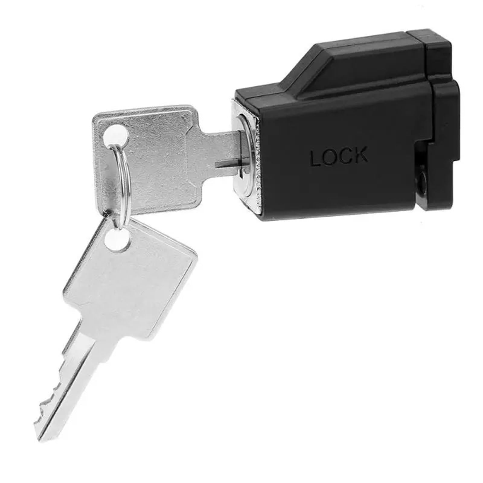 Serrure de fenêtre coulissante avec limiteur en aluminium et 2 clés