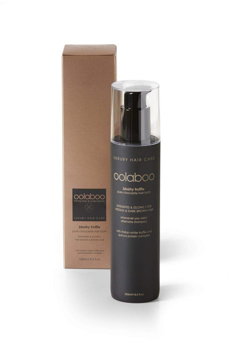 Oolaboo Blushy Truffle Pure Chocolate Hair Bath, multicoloured, 250 ml (Pack of 1)