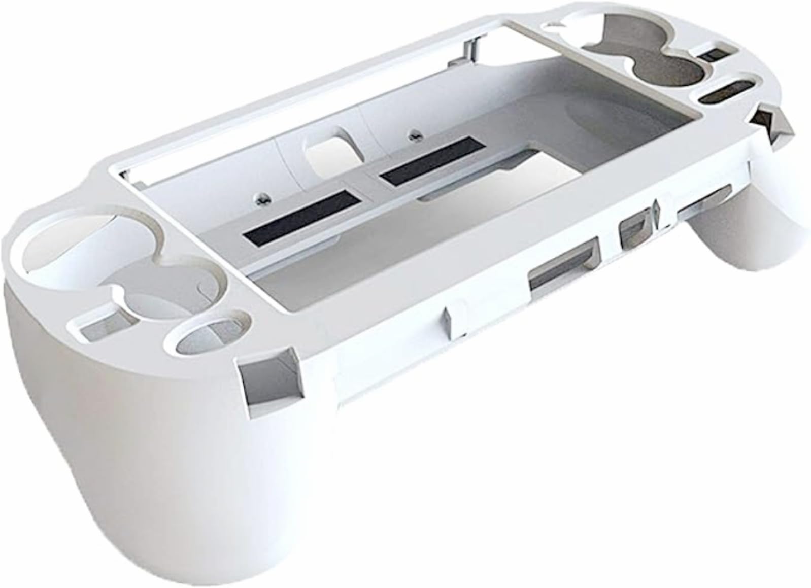 L2 R2 Trigger Hand Grip Shell Controller Protective Case for Sony Playstation PS Vita 1000 (White)