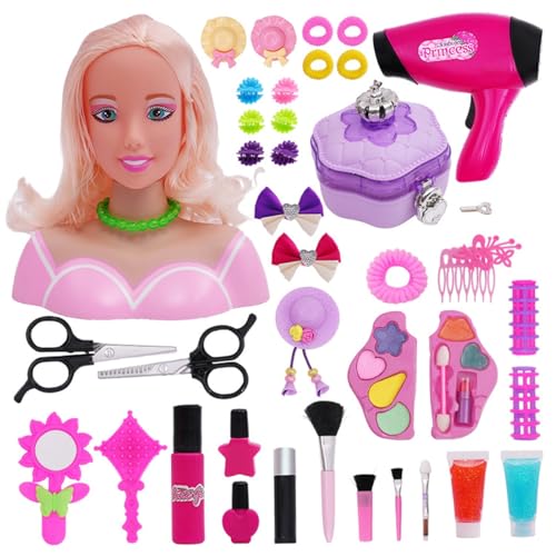 Juego de peluquería para niños ideal para tardes de juegos de rol y maquillaje en casa
