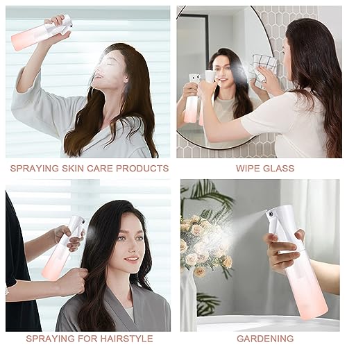 URAQT Bottiglia Spray Capelli, 300ML Bottigliette
