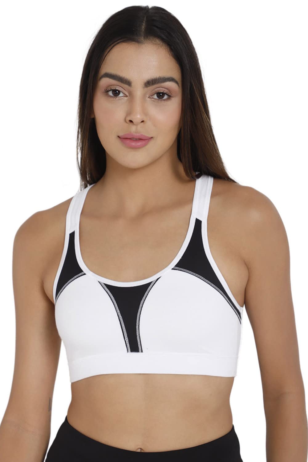 Intimacy Non Wired Non Padded Full Coverage Sports Bra - CA09-image-3