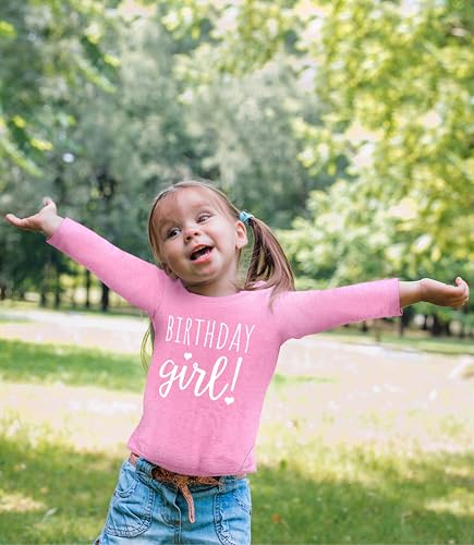 Image of Happy Birthday T-Shirt (Girls 1 to 12) Sassy Kids Party Tee - Sweet Baby /Toddler Outfit